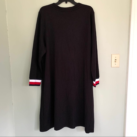 Tommy Hilfiger Plus Size Long Sleeve Lace Up Dress - Picture 8 of 12
